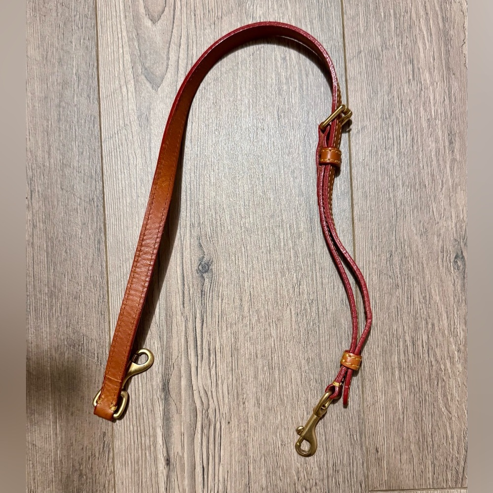 Dooney and Bourke brown leather satchel - Picture 13 of 14